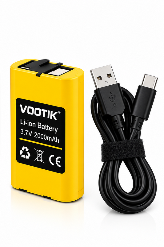 Spare Li-ion Battery + USB-C Cable